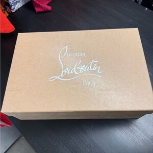 Christian Louboutin Beige Shoe Box